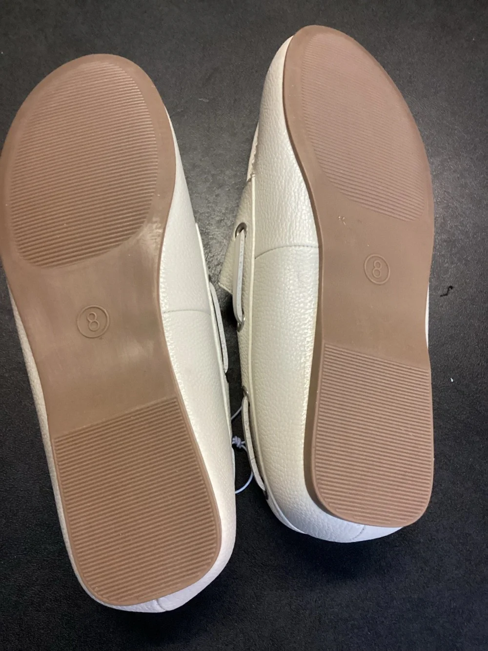 Women's Midge Boat Shoe Flats - Universal Thread - off white - new